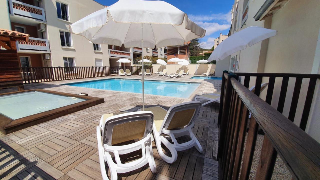 Apartament La Piscine Des Gorges - Climatisation Parking Gréoux-les-Bains Zewnętrze zdjęcie